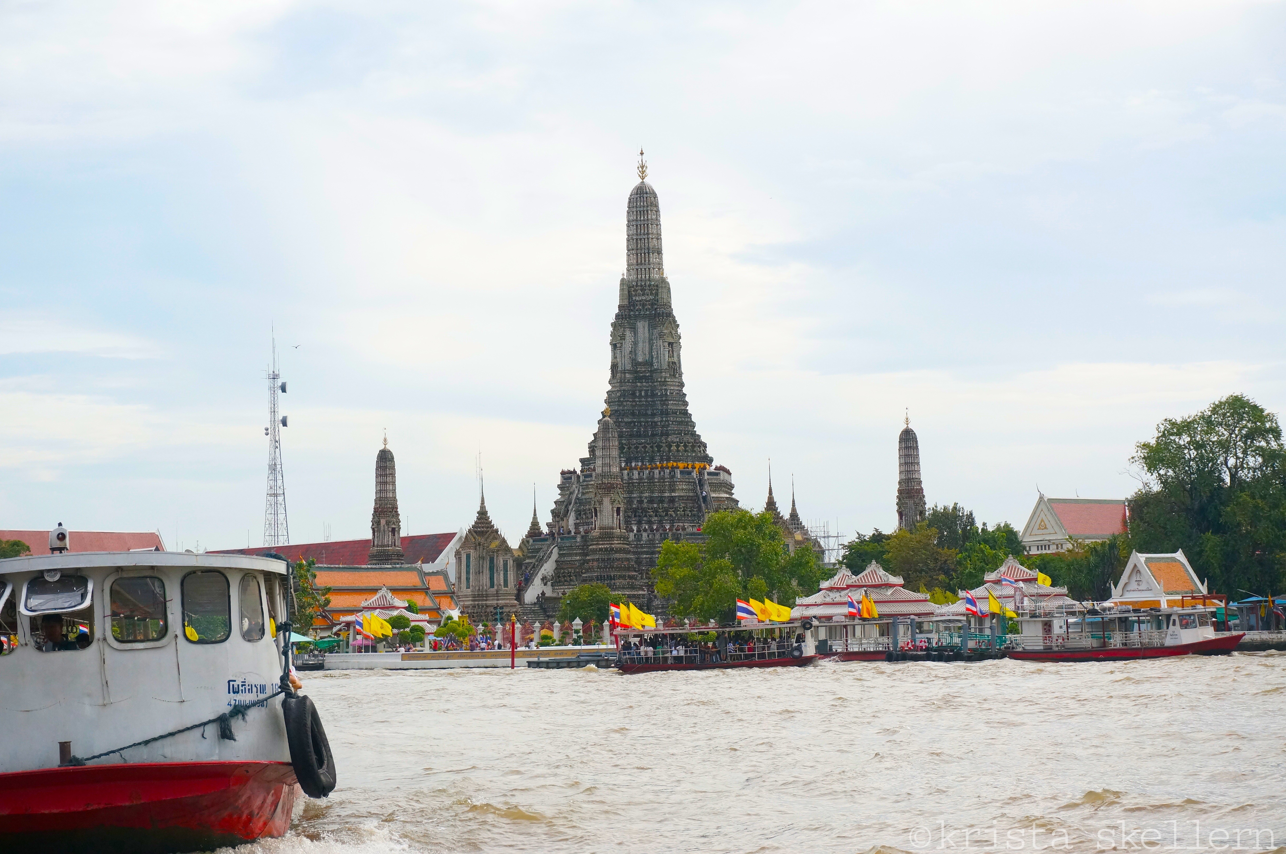 Wat Arun across the river
